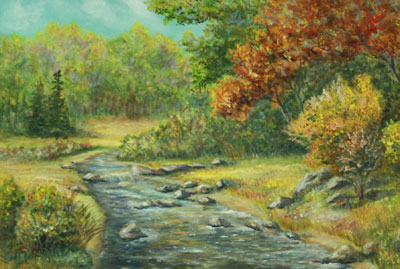 Autumn Riverbed